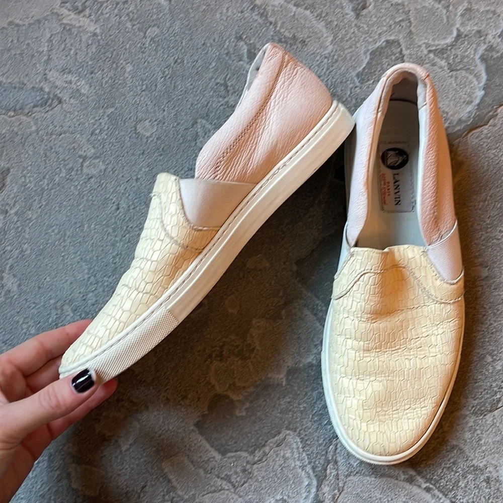 Lanvin Slip-on Sneakers - Picture 2 of 4